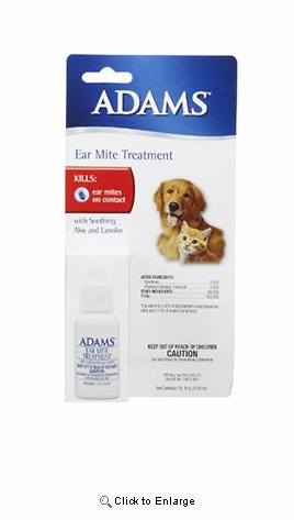 Adams Ear Mite Treatment .5oz