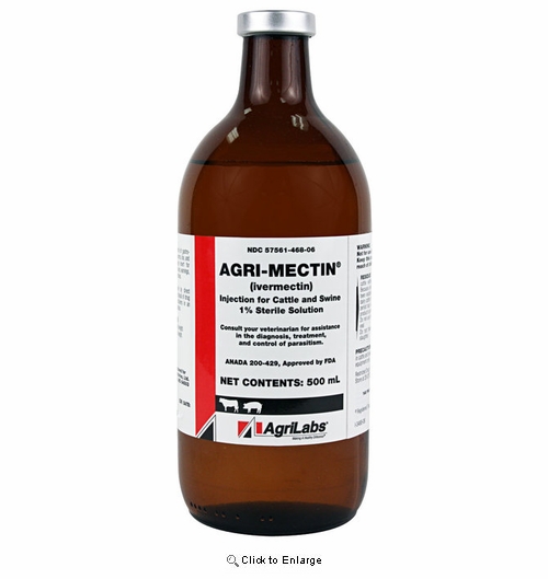 Agri-Mectin Ivermectin Injection 1% 500ml