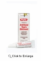 Artificial Tears Lubricant Eye Ointment 1/8oz